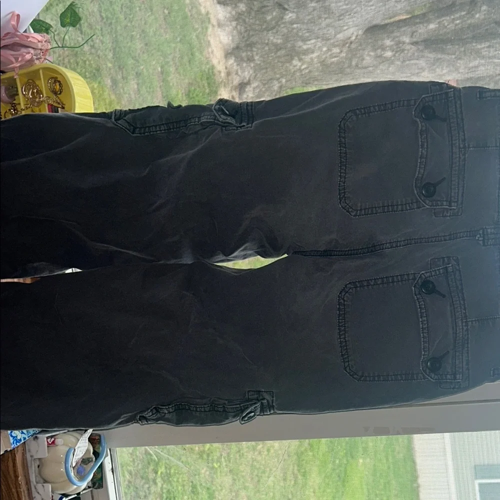 Black Cargo Pants - Picture 2 of 2